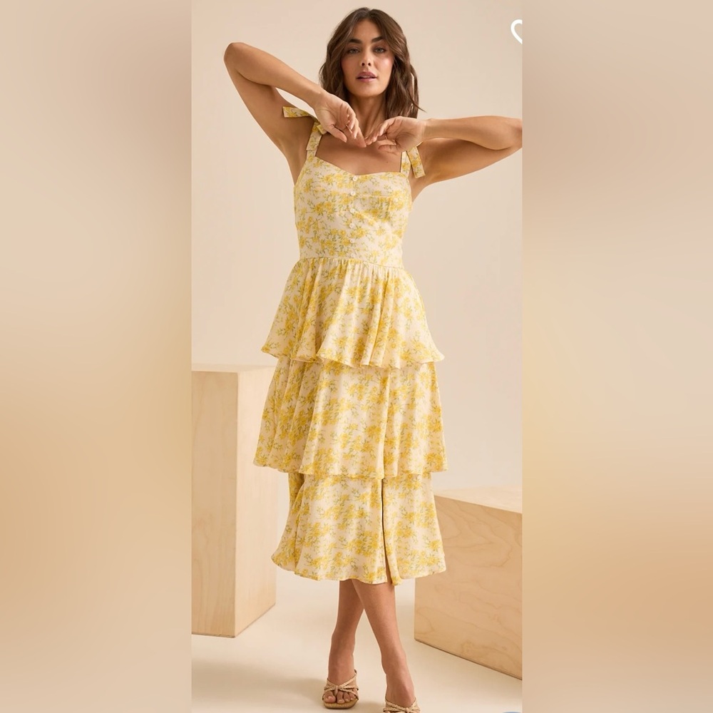 Melina Floral Maxi Dress